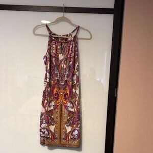 INC International Concepts Multicolor Paisley Mini Dress